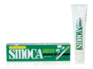 Smoca GREEN Зубная паста для курящих со вкусом мяты и эвкалипта 120 гр.