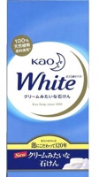 KAO White Увлажняющее крем-мыло для тела с ароматом белых цветов, 6 шт. х 85 гр.