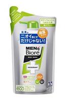 KAO Men's Biore Мужское пенящееся мыло для тела с противовоспалительным и дезодорирующим эффектом, с цветочным ароматом (мягкая упаковка) 380 мл