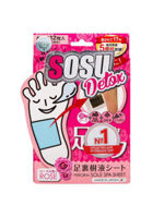 Sosu Detox Патчи для ног с ароматом розы, 6 пар