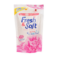 Lion Fresh&Soft  Гель для стирки всех типов тканей концентрированный, Сладкий Поцелуй (мягкая упаковка) 400 мл.