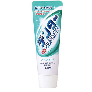 LION Dentor Clear MAX Зубная паста Зубная паста с микропудрой для защиты от кариеса ароматом мяты, 140 гр.