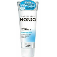 Lion Nonio Профилактическая зубная паста для удаления неприятного запаха, отбеливания, очищения и предотвращения появления и развития кариеса с ароматом трав и мяты 130 гр.