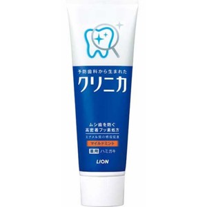 LION Clinica Зубная паста комплексного действия с лёгким ароматом мяты, 130 гр.