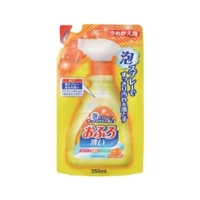 NIPPON DETERGENT Чистящее средство для ванной, пенящееся, антибактериальное, с апельсиновым маслом (мягкая упаковка) 350 мл.