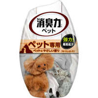 ST Shoushuuriki Жидкий дезодорант – ароматизатор для комнат против запаха домашних животных c ароматом фруктового сада, 400 мл.