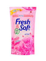 LION Fresh&Soft Кондиционер для белья парфюмированный "Сладкий Поцелуй", 600 мл.