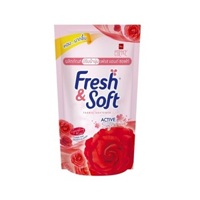 LION Fresh&Soft Гель для стирки всех типов тканей концентрированный "Искристый Поцелуй" (мягкая упаковка), 400 мл.