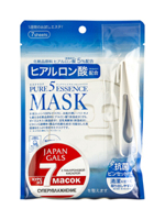 JAPAN GALS Pure5 Essence Маска с гиалуроновой кислотой 7 шт.