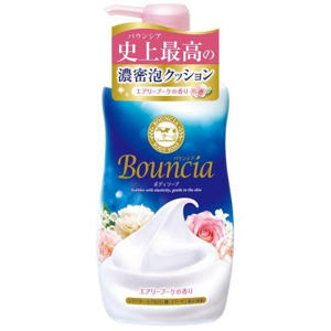 Cow Bouncia Milky Увлажняющее мыло для тела со сливками и коллагеном, с ароматом роскошного букета, 500 мл.