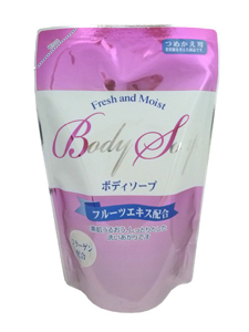 ROCKET SOAP Увлажняющее мыло для тела с коллагеном с цветочным ароматом (мягкая упаковка) 300 мл.