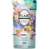 KAO Flair Fragrance Кондиционер для белья с антибактериальным эффектом, цветочный аромат, 480 мл.