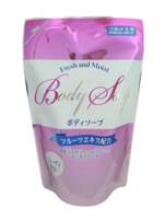 ROCKET SOAP Увлажняющее мыло для тела с коллагеном с цветочным ароматом (мягкая упаковка) 300 мл.