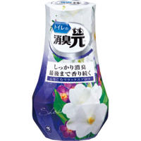 Kobayashi Shoshugen Жидкий дезодорант для туалета, с успокаивающим цветочным ароматом, 400 мл.