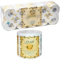 GOTAIYO Gentle Трехслойная туалетная бумага с ароматом Европы (в индивидуальной упаковке) 10 рулонов