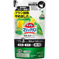 KAO Моющее средство для туалета с дезодорирующим эффектом, мятно-цитрусовый аромат (мягкая упаковка) 330 мл.