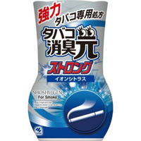 Kobayashi Shoshugen for Tobacco Жидкий дезодорант для комнат против запаха табака, с цитрусово-цветочным ароматом, 400 мл.