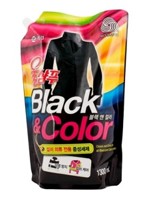Aekyung Жидкое средство для деликатной стирки черных и цветных вещей Wool Shampoo, Черное и Цветное(мягкая упаковка), 1300 мл.