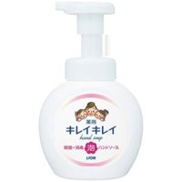 LION Kirei Kirei Жидкое пенное мыло для рук с ароматом цитрусовых фруктов для детей и взрослых с антибактериальным эффектом 250 мл.