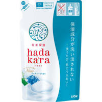 Lion Hadakara Увлажняющее жидкое мыло для тела с ароматом дорогого мыла (мягкая упаковка), 360 мл.