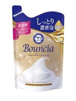 COW Bouncia Premium Moist Жидкое увлажняющее мыло для тела, с керамидами, маслом ши, коллагеном и гиалуроновой кислотой, с ароматом цветочного мыла (мягкая упаковка) 340 мл.
