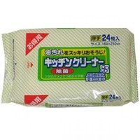 Showa Siko Kitchen cleaner Влажные салфетки для удаления жировых загрязнений на кухне 24 шт., 160х250 мм.