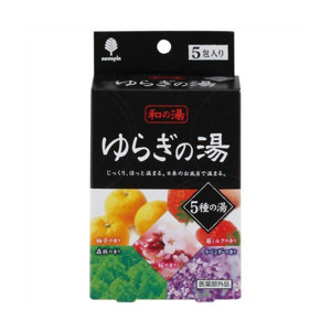 Kokubo Bath Salt Соль для ванны, ассорти из 5 видов, 5 шт./25 гр.