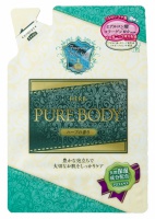 Mitsuei Pure Body Увлажняющий гель для душа с гиалуроновой кислотой, коллагеном и экстрактом алоэ с ароматом свежести (мягкая упаковка) 400 мл.