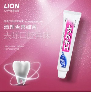 LION Etiquette Зубная паста для профилактики запаха изо рта 130 гр.
